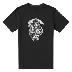 Чоловіча преміум футболка Сини Анархії - PrintSalon