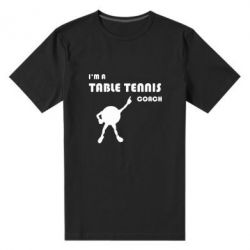 Мужская футболка премиум Tennis Coach - PrintSalon