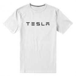 Мужская футболка премиум Тесла - PrintSalon