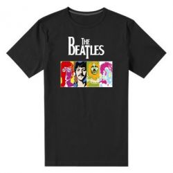 Мужская футболка премиум The Beatles Logo - PrintSalon