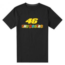 Мужская футболка премиум The Doctor Rossi 46 - PrintSalon