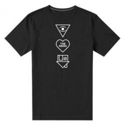 Мужская футболка премиум THE NBHD Logotype - PrintSalon