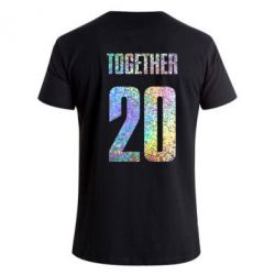 Мужская футболка премиум Together голограмма - PrintSalon