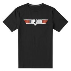 Чоловіча преміум футболка Top Gun Logo - PrintSalon
