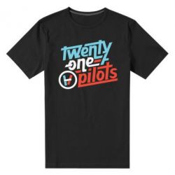 Мужская футболка премиум TWENTY ØNE PILØTS - PrintSalon