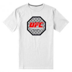 Мужская футболка премиум UFC Cage - PrintSalon