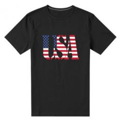 Мужская футболка премиум USA - PrintSalon