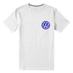Мужская футболка премиум Volkswagen Logo - PrintSalon