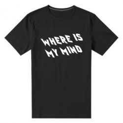 Мужская футболка премиум Where is my mind - PrintSalon