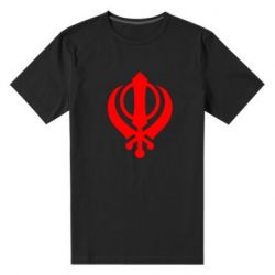 Мужская футболка премиум White Khanda - PrintSalon