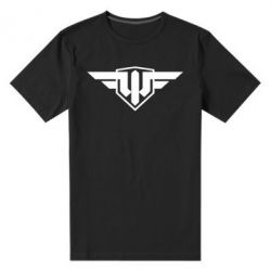 Чоловіча преміум футболка World of Warplanes Logo - PrintSalon