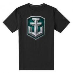 Чоловіча преміум футболка World of Warships Main Logo - PrintSalon