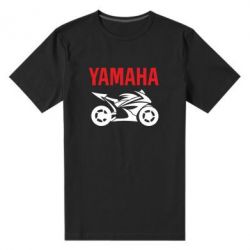 Мужская футболка премиум Yamaha Bike - PrintSalon
