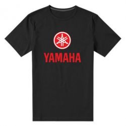 Мужская футболка премиум Yamaha Logo(R+W) - PrintSalon