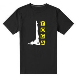 Чоловіча преміум футболка Yoga - PrintSalon