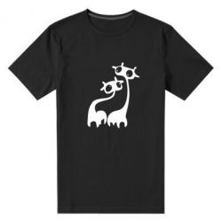 Мужская футболка премиум Жирафы - PrintSalon