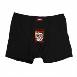 Трусы-боксеры Bad Santa - PrintSalon