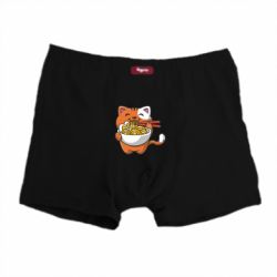 Трусы-боксеры Cat and Ramen - PrintSalon