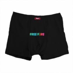 Трусы-боксеры Free fire gradient logo - PrintSalon