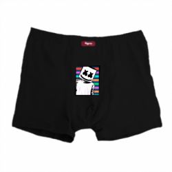 Трусы-боксеры Marshmello Colorful Portrait - PrintSalon