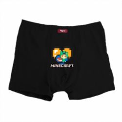 Труси-боксери Minecraft Girl - PrintSalon