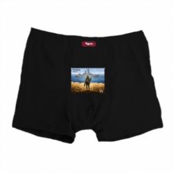 Мужские трусы русский корабль иди на@ - PrintSalon