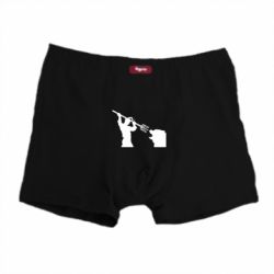 Трусы-боксеры Тризубом по морде - PrintSalon