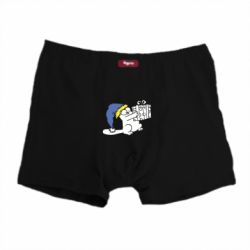 Трусы-боксеры Украинский кот саймона с подарком - PrintSalon