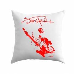 Подушка Jimi Hendrix афтограф - PrintSalon