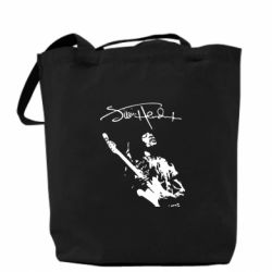 Эко-сумка Jimi Hendrix афтограф - PrintSalon