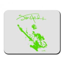 Коврик для мыши Jimi Hendrix афтограф - PrintSalon
