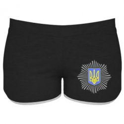 Женские шорты МВС України - PrintSalon