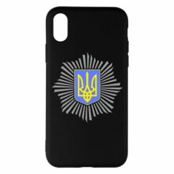 Чехол для iPhone X/Xs МВС України - PrintSalon