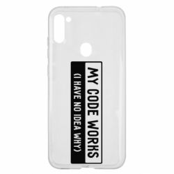 Чехол для Samsung A11/M11 My code works I have no idea why - PrintSalon