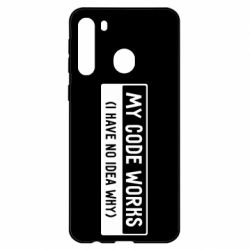 Чехол для Samsung A21 My code works I have no idea why - PrintSalon