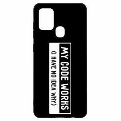 Чехол для Samsung A21s My code works I have no idea why - PrintSalon