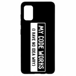 Чехол для Samsung A41 My code works I have no idea why - PrintSalon