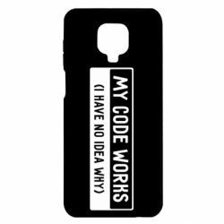 Чехол для Xiaomi Redmi Note 9S/9Pro/9Pro Max My code works I have no idea why - PrintSalon