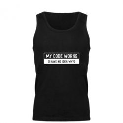 Мужская майка My code works I have no idea why - PrintSalon