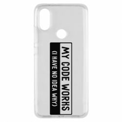 Чехол для Xiaomi Mi A2 My code works I have no idea why - PrintSalon