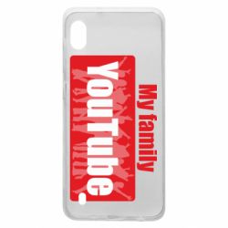 Чехол для Samsung A10 My family youtube - PrintSalon