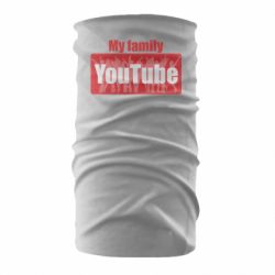 Бандана My family youtube - PrintSalon