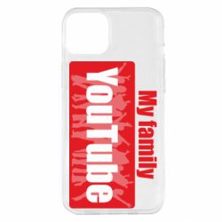 Чохол для iPhone 14 Plus My family youtube