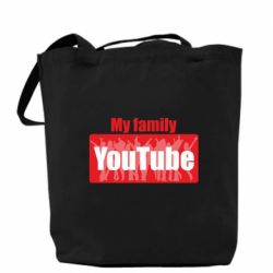Шоппер My family youtube - PrintSalon