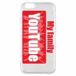 Чохол для iPhone 6/6S My family youtube