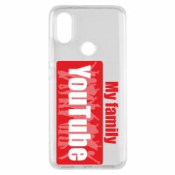 Чехол для Xiaomi Mi A2 My family youtube - PrintSalon