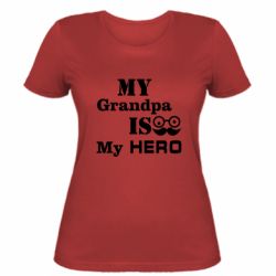 Женская футболка My grandpa