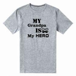Мужская футболка премиум My grandpa