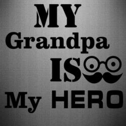 Наклейка My grandpa