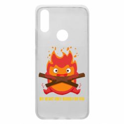 Чехол для Xiaomi Redmi 7 MY HEART ONLY  BURNS FOR YOU - PrintSalon